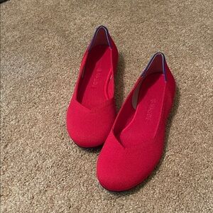 Rothy's Scarlet Red Women's Loafers